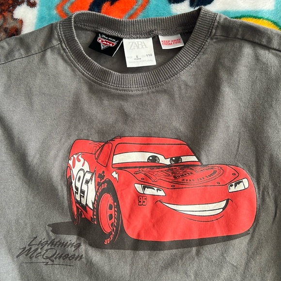 Zara x Disney Pixar Cars T-shirts size 5 Boys - Picture 3 of 4